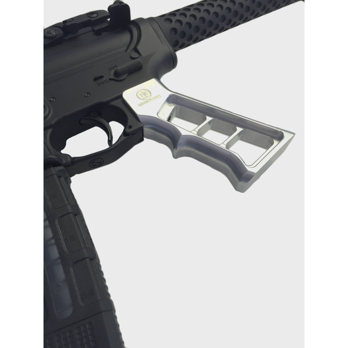 Tyrant CNC Titan 2.0 (Polished) | Premium AR Rifle Grip
