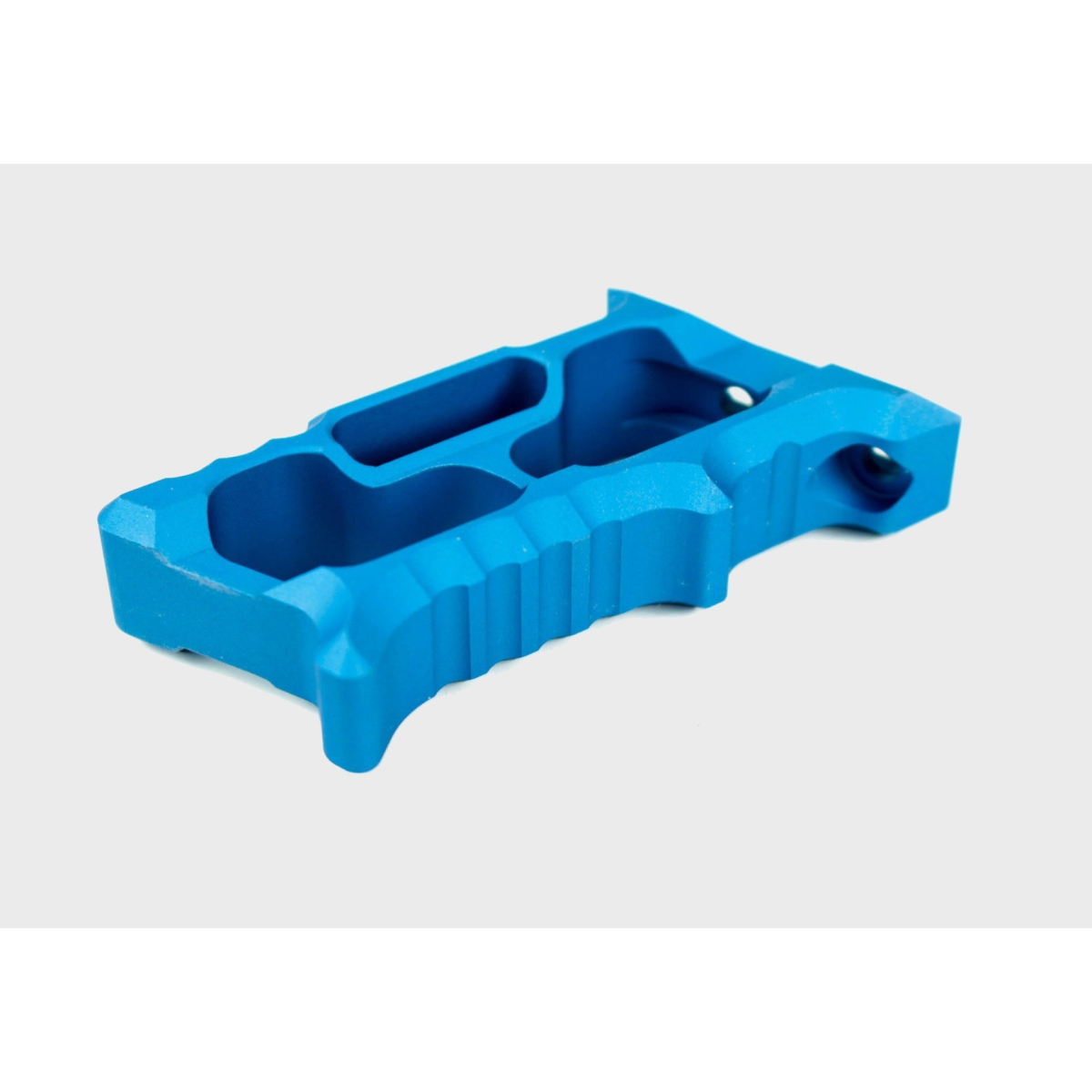 HALO MiniVert AR-15 foregrip blue | TYRANT DESIGNS CNC
