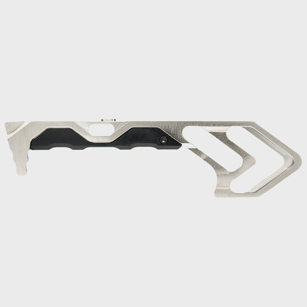 Mod Foregrip Nickel | AR-15 Hybrid Foregrip by Tyrant CNC