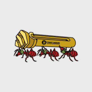 Tactical Takedown Ants Sticker