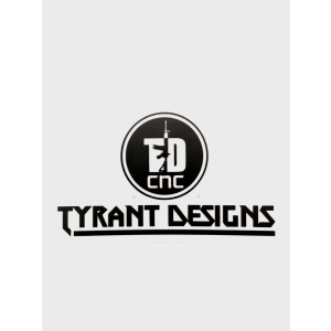 Tyrant CNC Logo Sticker