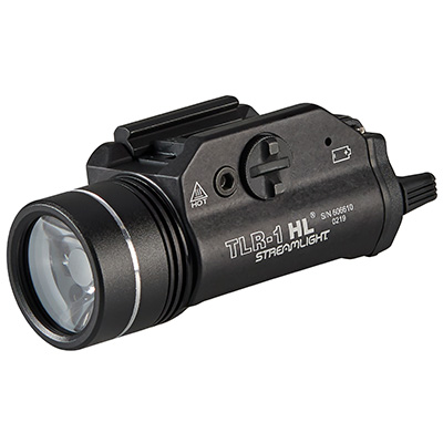 Streamlight tlr-1 weapon light for glock pistols